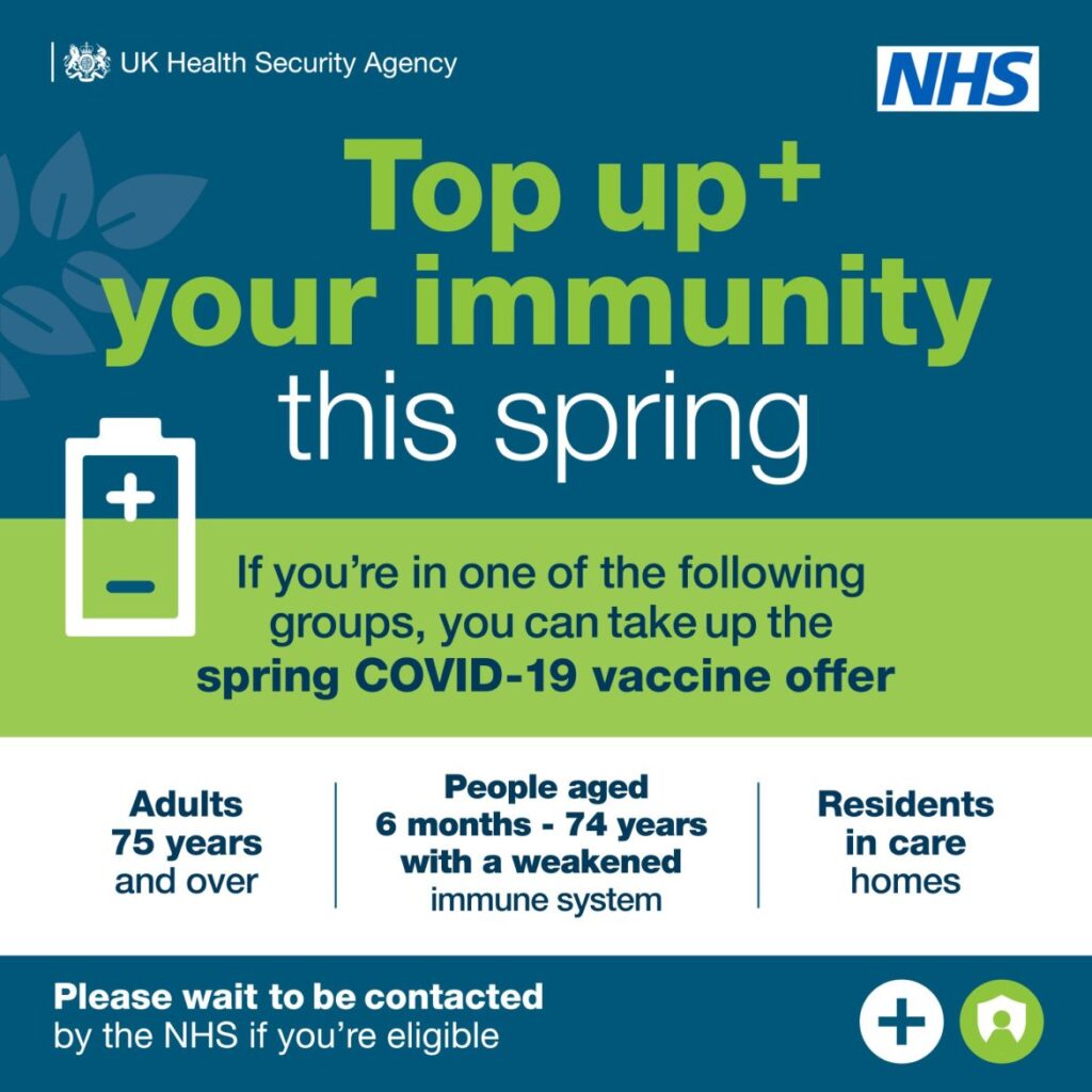 Top up your immunity this spring. Full text below