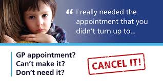 GP appointment. Cant make it cancel it